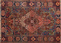 A Hamadan rug:,