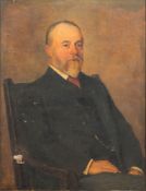 Percy Bigland [1856-1926]- Portrait of a gentleman,