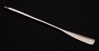 A 20th Century Maltese silver model of a rowing oar, stamped marks, ME, Meli, 800: 20.