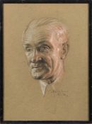 * Stephen Ward [1912-1963]- Portrait of a man,