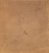 Attributed to Stanley Spencer [1891-1959]- Study of a girl's head,:- pencil drawing, 19.5 x 18cm.