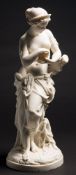 A Minton parian figure of Pandora after A.E.