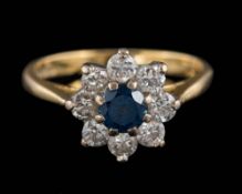 An 18ct gold,
