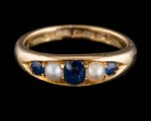 An 18ct gold,