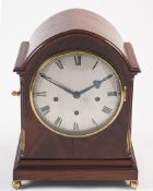 Richard & Co, a mahogany quarter chiming bracket clock: the eight-day duration,