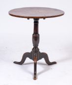 An early 19th Century circular occasional table:,