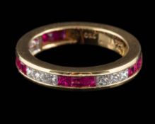 An 18ct gold,