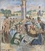 Walter Richard Sickert [1860-1942] after John Gilbert- 'The River'; circa 1930/1931,