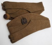 A WWII Royal Berks Princess Charlotte of Wales Regiment forage cap: dated 1940,