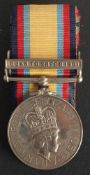 An Elizabeth II Gulf War Medal with clasp to 'SAC C Barnett (H8413176) RAF':