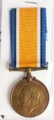 A WWI Bronze British War Medal to '7632 Pte A Sikautis SANLC':