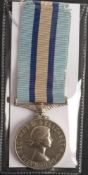 An Elizabeth II Royal Observer Corps Medal to 'Observer E A Kay':