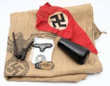 A pair of Third Reich Period lead sealing pliers for the Deutscher Luftsportverband (DLV): together