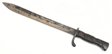 A WWI 1898 S98/05 pattern Mauser bayonet by Simson & Co, Suhl:,