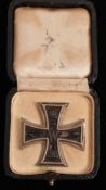 A WWI Iron Cross, First Class by Königliches Münzamt Orden, Berlin:,