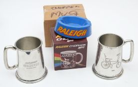 Two Raleigh Chopper mugs by Paladone,