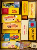 A group of various Dinky diecast vehicles: including No 218 Aston Martin DB4, No.