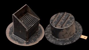 A group of eleven WWII blackout shades: (11)