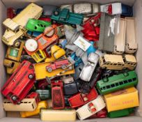 Dinky, Corgi and others. A collection of various cars and commercial vehicles: including Dinky No.
