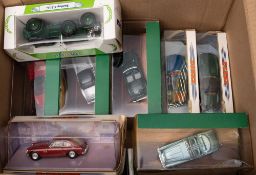 Matchbox and Corgi. A boxed group of MG and other sports cars:.