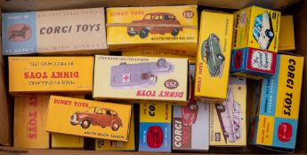 A group of various Dinky diecast vehicles: including No. 233 Heinkel Economy car, No.