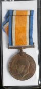 A reproduction WWI Bronze British War Medal to 'No.