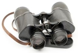 A pair of WWII Karl Zeiss 7x50 binoculars: serial number 59705,