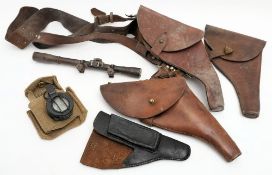 A WWII Mils MK I Compass by T Goode & Co Ltd,