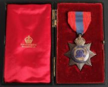 A George V Imperial Service Order to Arthur Lloyd in case of issue:.