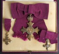 A Civil MBE, maker R&S Garrard & Co, London,