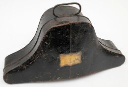 A Royal Navy Regulation pattern bicorn hat by F P Scholte,