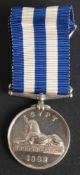 An Egypt Medal 1882-89 to 3770 Pte S Walker 17th **&TC': edge bruised)