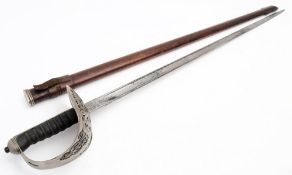 A George V Infantry Officer's dress sword by Henry Wilkinson, London : serial number '47640',