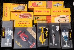 A group of ten Dinky diecast vehicles: including No. 492 Loudspeaker Van, No.
