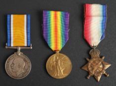 A WWI pair to '705925 Dvr H Honey RA': together with a 1914 Mons Star to '22043 Gnr A Baldwin RGA'
