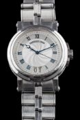 Breguet, Marine, a gentleman's stainless steel automatic wristwatch: ref. 5817, no.