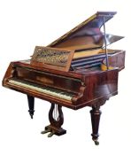 Erard, London - A grand piano no 18082:, contained in a rosewood case,