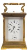 Duverdry & Bloquel, France, an Edwardian carriage clock:,