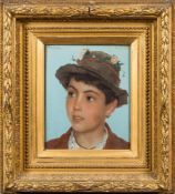 Adriano Bonifazi [1858-1914]- A boy from Capri,:- signed,