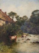 John Wallace [1841-1905]- Teesdale,:- signed and dated 1904 bottom left further signed,