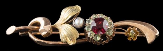 A late 19th/early 20th century Russian gold,