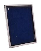 A George V silver photograph frame, maker William Hutton & Sons Ltd, Birmingham,