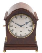 Richard & Co, a mahogany quarter chiming bracket clock: the eight-day duration,