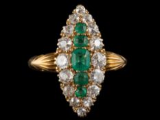 An 18 carat gold,