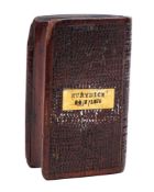 A Victorian treen memorial in the form of a psalm book from the timbers of HMS Eurydice: with