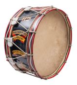 A regimental drum for the 11th Waltham Forrest (Woodford) Boys Brigade by Henry Potter & Co