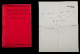 Captain Lawrence Edward Grace Oates RN (1880-1912) a signed copy of Erskine Childers 'German