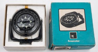 A Sowester 4 inch liquid filled 'Bosun' Compass in original box: