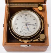 A two-day marine chronometer by Thomas Mercer, St, Albans, Special Centenary 1858-1958,