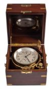 A Two Day Marine Chronometer by Hamilton, Lancaster, USA,